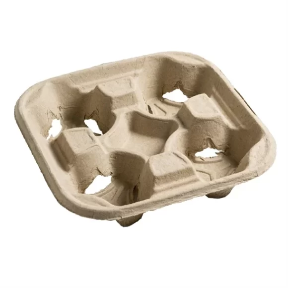 4 CUP Holder Carrier Trays 2x90