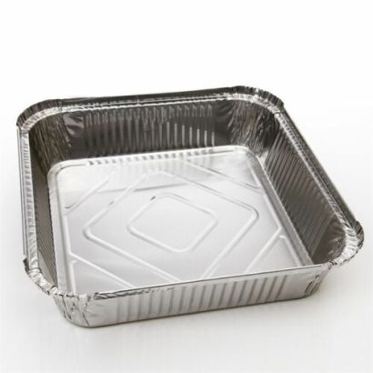 Foil Containers Tray No9 Deep 2"  9x9  1x200