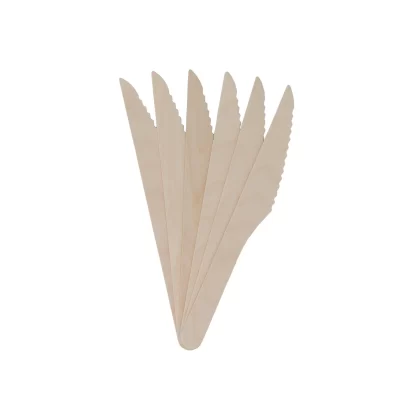 Wooden Knife Takeaway 1x100