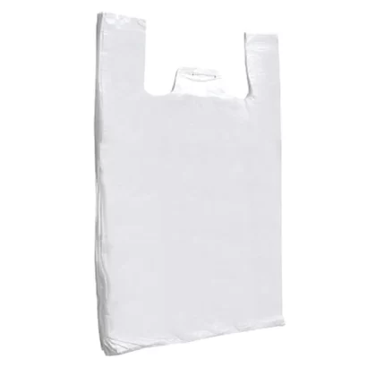White Large Carrier Bag 1x1000