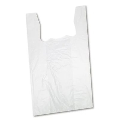 White Medium Carrier Bag 1x2000